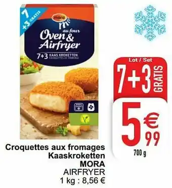 Croquettes aux fromages kaaskroketten mora airfryer