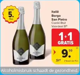 Carrefour Italië Borgo San Pietro aanbieding
