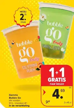 Carrefour Gamma Bubble Go aanbieding