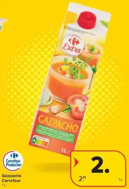 Carrefour Gazpacho Carrefour aanbieding