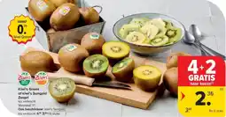 Carrefour Kiwi's Green of kiwi's Sungold Zespri aanbieding