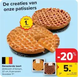 Carrefour Gerasterde taart aanbieding