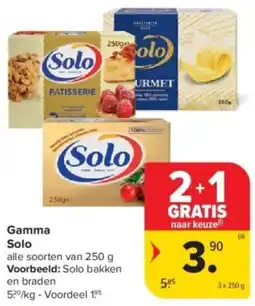 Carrefour Gamma Solo aanbieding