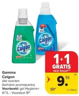 Carrefour Gamma Calgon aanbieding