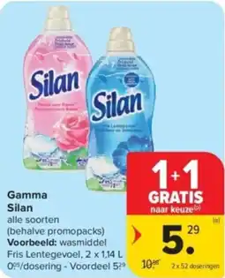 Carrefour Gamma Silan aanbieding