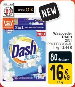 Cora Waspoeder dash 2 in 1 aanbieding