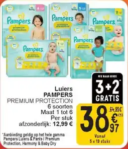 Cora Luiers pampers aanbieding