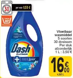 Cora Vloeibaar wasmiddel aanbieding