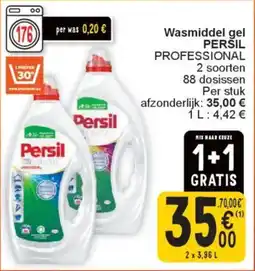 Cora Wasmiddel gel persil aanbieding