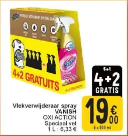 Cora Vlekverwijderaar spray vanish aanbieding