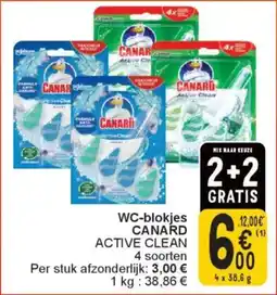 Wc blokjes canard