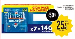 Cora Vaatwastabs finish powerball aanbieding
