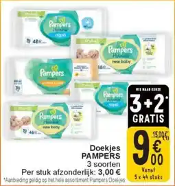 Cora Doekjes pampers aanbieding