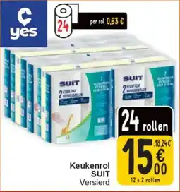 Cora Keukenrol suit versierd aanbieding