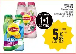 Cora Iced tea lipton aanbieding