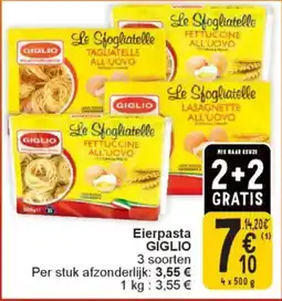 Cora Eierpasta giglio aanbieding