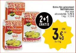 Cora Extra fijn griesmeel maymouna aanbieding