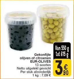 Gekonfijte olijven of citroenen eur-olives
