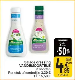 Cora Salade dressing vandemoortelĕ aanbieding