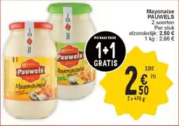 Cora Mayonaise Pauwels aanbieding
