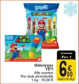 Cora Waterijsjes yeti aanbieding