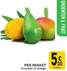 Cora Per pakket avocado of mango aanbieding