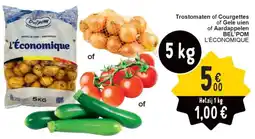Cora Trostomaten of courgettes of gele uien of aardappelen bel'pom l'économique aanbieding