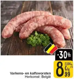 Cora Varkens- en kalfsworsten aanbieding