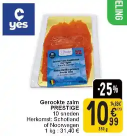Cora Gerookte zalm prestige aanbieding