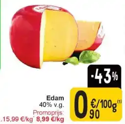 Cora Edam 40% v.g. aanbieding