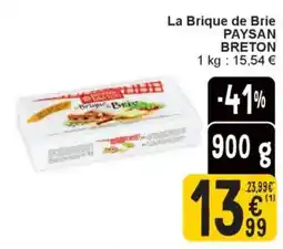 Cora La brique de brie paysan breton aanbieding
