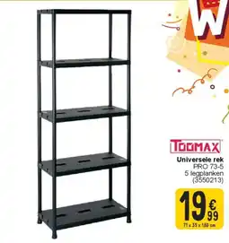 Cora Toomax Universele rek PRO 73-5 5 aanbieding