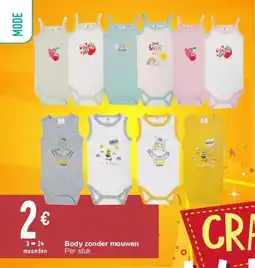 Cora Body zonder mouwen aanbieding