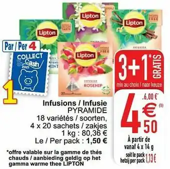 Infusions - infusie pyramide