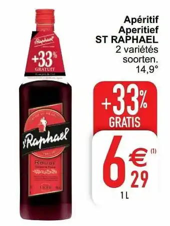 Cora Apéritif aperitief st raphael aanbieding