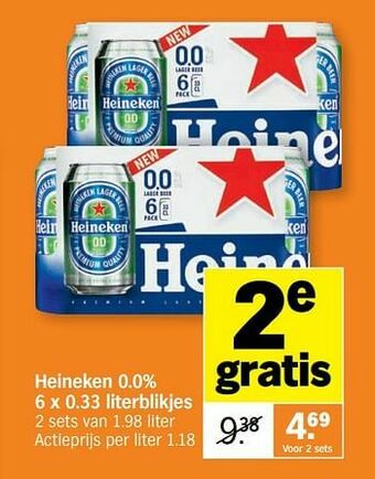 Albert Heijn Heineken aanbieding