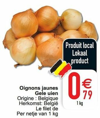 Cora Oignons jaunes gele uien aanbieding
