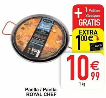 Cora Paëlla - paella royal chef aanbieding