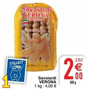 Cora Savoiardi verona aanbieding