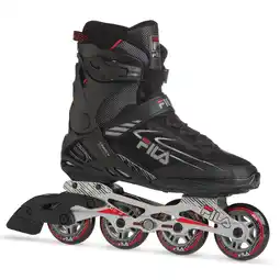 Decathlon Inline fitness skates voor heren LEGACY PRO 80 Zwart aanbieding