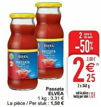 Cora Passata elvea aanbieding