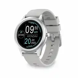 Decathlon Smartwatch Globe Zilverkleurig aanbieding