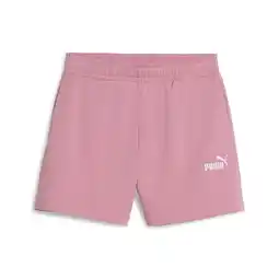 Decathlon ESS Small No. 1-logo short voor jongeren PUMA Pink Fruit aanbieding