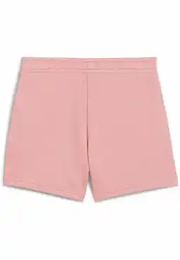 Decathlon ESS Small No. 1-logo short voor jongeren PUMA Pink Fruit aanbieding