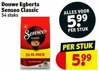 Kruidvat Douwe egberts senseo classic aanbieding