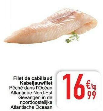 Filet de cabillaud kabeljauwfilet