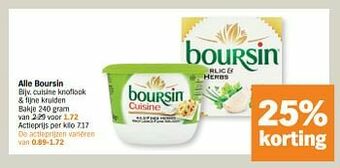 Albert Heijn Cuisine knoflook + fijne kruiden aanbieding