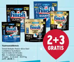 Delhaize Vaatwastabletten aanbieding