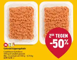 Delhaize Gekruid kippengehakt aanbieding