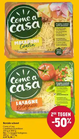 Delhaize Bereide schotel aanbieding